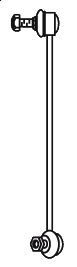 Brat/bieleta suspensie, stabilizator 2985 FRAP - Bieleta antiruliu / bara stabilizatoare
