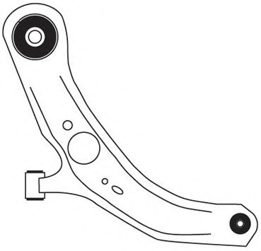 Brat, suspensie roata 2997 FRAP - Brate suspensie / directie (bascula)