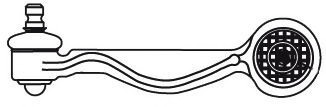 Brat, suspensie roata 3077 FRAP - Brate suspensie / directie (bascula)