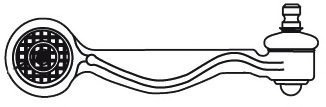 Brat, suspensie roata 3078 FRAP - Brate suspensie / directie (bascula)