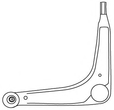 Brat, suspensie roata 3278 FRAP - Brate suspensie / directie (bascula) Brat, suspensie roata 3278 FRAP - Brate suspensie / directie (bascula)