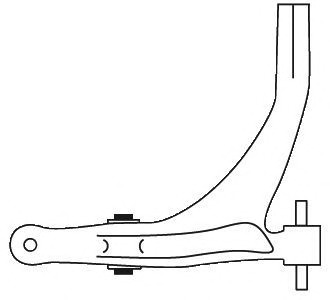 Brat, suspensie roata 3444 FRAP - Brate suspensie / directie (bascula) Brat, suspensie roata 3444 FRAP - Brate suspensie / directie (bascula)