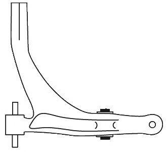 Brat, suspensie roata 3445 FRAP - Brate suspensie / directie (bascula) Brat, suspensie roata 3445 FRAP - Brate suspensie / directie (bascula)