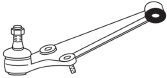 Brat, suspensie roata 3494 FRAP - Brate suspensie / directie (bascula) Brat, suspensie roata 3494 FRAP - Brate suspensie / directie (bascula)