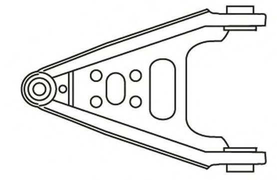 Brat, suspensie roata 3810 FRAP - Brate suspensie / directie (bascula)
