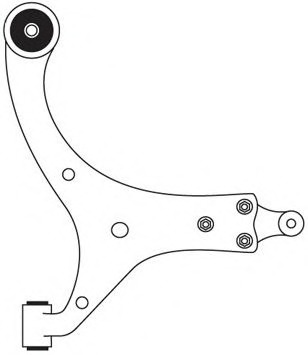 Brat, suspensie roata 3846 FRAP - Directie / bucsi, rulmenti Brat, suspensie roata 3846 FRAP - Directie / bucsi, rulmenti