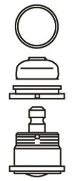 Articulatie sarcina/ghidare 3857 FRAP - Pivot inferior/superior Articulatie sarcina/ghidare 3857 FRAP - Pivot inferior/superior