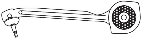 Brat, suspensie roata 4057 FRAP - Brate suspensie / directie (bascula)