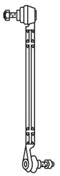 Brat/bieleta suspensie, stabilizator 4076 FRAP - Bieleta antiruliu / bara stabilizatoare