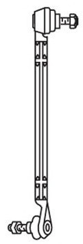 Brat/bieleta suspensie, stabilizator 4077 FRAP - Bieleta antiruliu / bara stabilizatoare