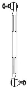 Brat/bieleta suspensie, stabilizator 4099 FRAP - Bieleta antiruliu / bara stabilizatoare