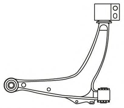 Brat, suspensie roata 4113 FRAP - Directie / bucsi, rulmenti Brat, suspensie roata 4113 FRAP - Directie / bucsi, rulmenti