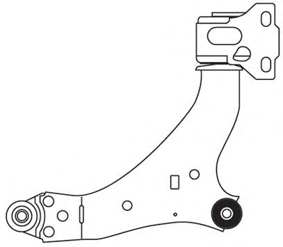 Brat, suspensie roata 4223 FRAP - Directie / bucsi, rulmenti