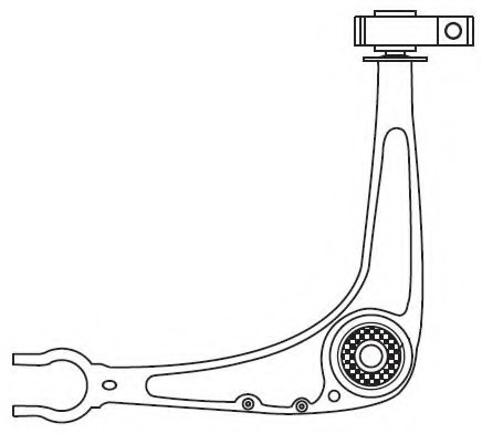 Brat, suspensie roata 4420 FRAP - Directie / bucsi, rulmenti Brat, suspensie roata 4420 FRAP - Directie / bucsi, rulmenti