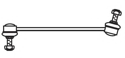 Brat/bieleta suspensie, stabilizator 4547 FRAP - Bara torsiune Brat/bieleta suspensie, stabilizator 4547 FRAP - Bara torsiune