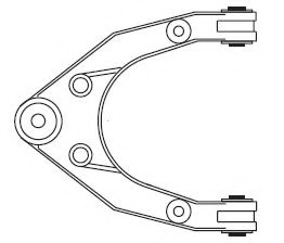 Brat, suspensie roata 4601 FRAP - Brate suspensie / directie (bascula) Brat, suspensie roata 4601 FRAP - Brate suspensie / directie (bascula)