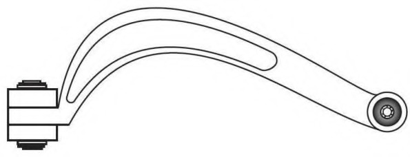 Brat, suspensie roata 4609 FRAP - Brate suspensie / directie (bascula)