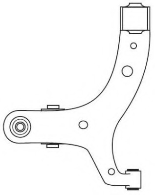 Brat, suspensie roata 4613 FRAP - Directie / bucsi, rulmenti Brat, suspensie roata 4613 FRAP - Directie / bucsi, rulmenti