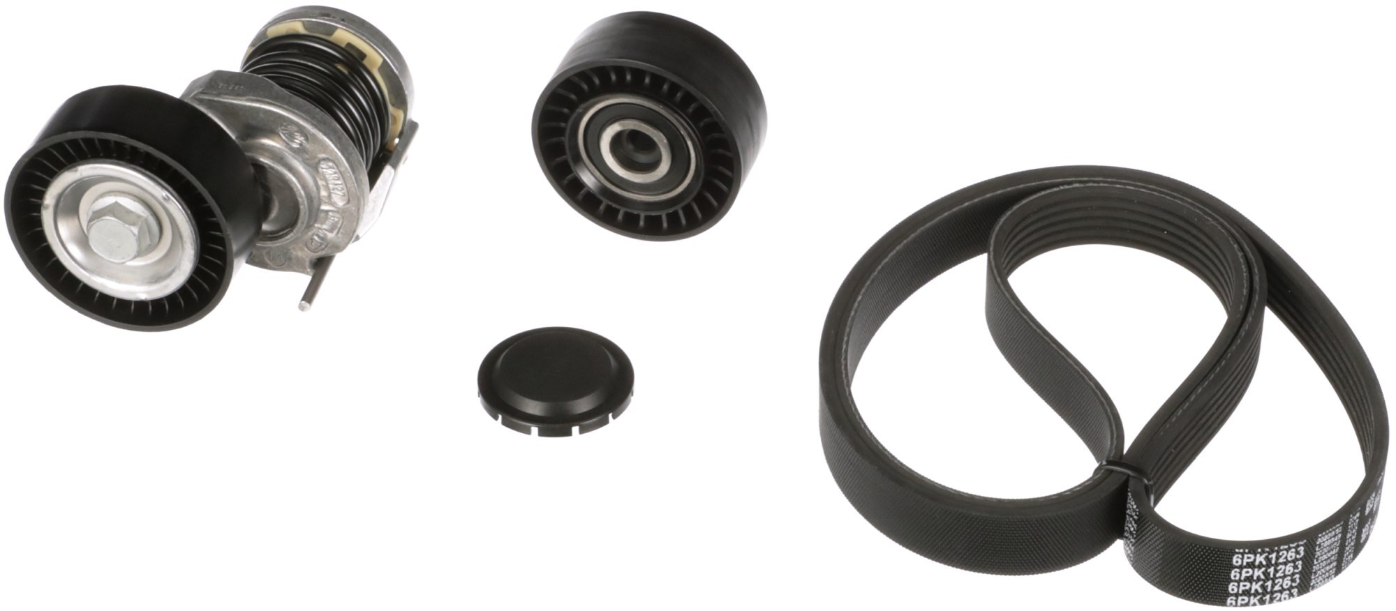 Set curea transmisie cu caneluri K016PK1263 GATES - Set curea transmisie cu caneluri