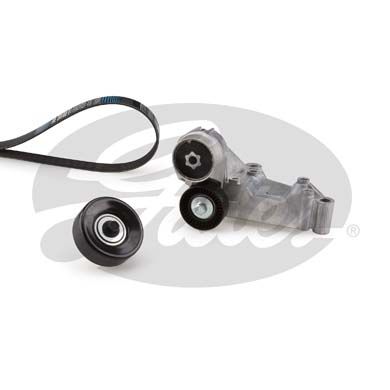 Set curea transmisie cu caneluri K016PK1413 GATES - Set curea transmisie cu caneluri