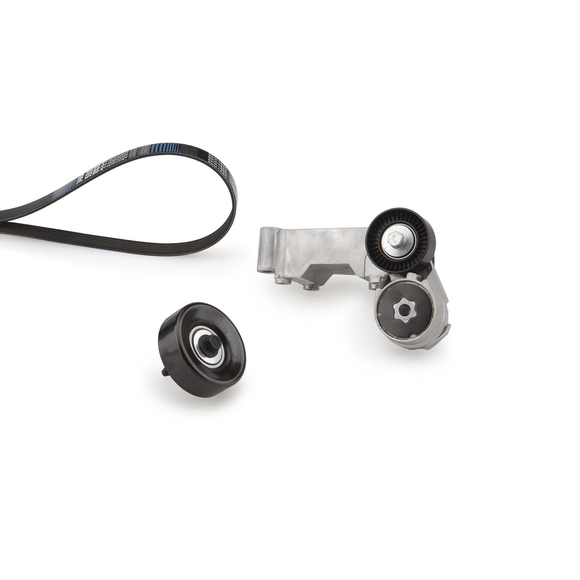 Set curea transmisie cu caneluri K016PK1718 GATES - Set curea transmisie cu caneluri