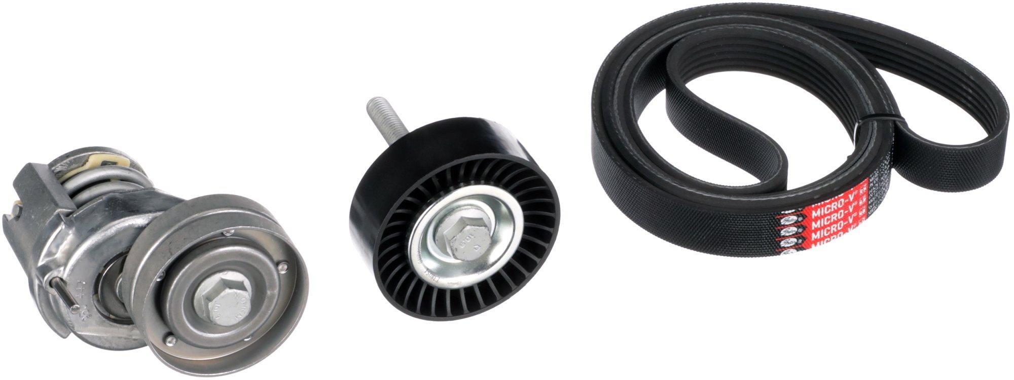 Set curea transmisie cu caneluri K076PK1735 GATES - Set curea transmisie cu caneluri