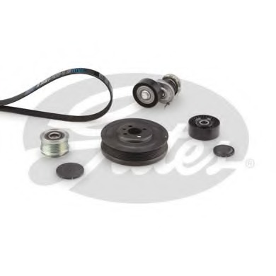 Set curea transmisie cu caneluri K106PK1613 GATES - Fulie curea Set curea transmisie cu caneluri K106PK1613 GATES - Fulie curea