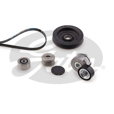 Set curea transmisie cu caneluri K226PK1153 GATES - Set curea transmisie cu caneluri