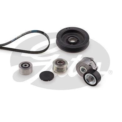 Set curea transmisie cu caneluri K246PK1153 GATES - Set curea transmisie cu caneluri