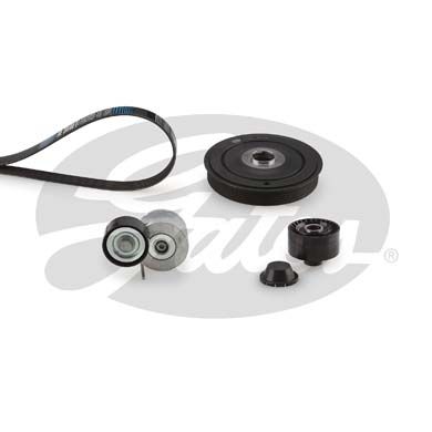 Set curea transmisie cu caneluri K296PK1708 GATES - Transmisie - kit accesorii Set curea transmisie cu caneluri K296PK1708 GATES - Transmisie - kit accesorii