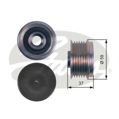 Sistem roata libera, generator OAP7133 GATES - Generator /alternator / elemente Sistem roata libera, generator OAP7133 GATES - Generator /alternator / elemente