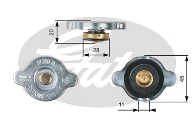 buson,radiator RC133 GATES - Radiator apa/piese buson,radiator RC133 GATES - Radiator apa/piese
