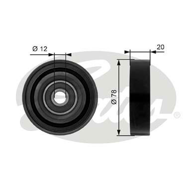 rola intinzator,curea transmisie T36086 GATES - Transmisie - kit accesorii rola intinzator,curea transmisie T36086 GATES - Transmisie - kit accesorii