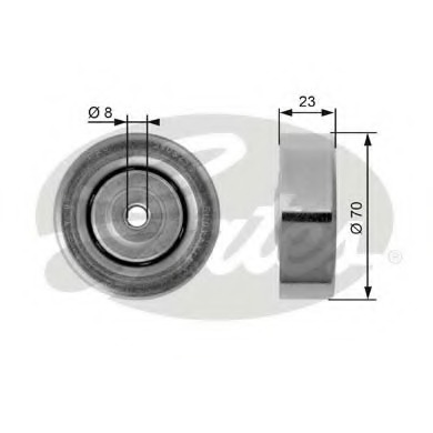 rola intinzator,curea transmisie T36161 GATES - Transmisie - kit accesorii rola intinzator,curea transmisie T36161 GATES - Transmisie - kit accesorii