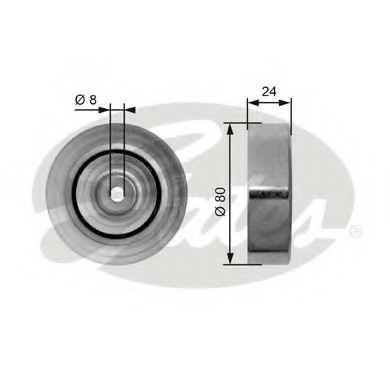 Rola ghidare/conducere, curea transmisie T36162 GATES - Transmisie - kit accesorii Rola ghidare/conducere, curea transmisie T36162 GATES - Transmisie - kit accesorii