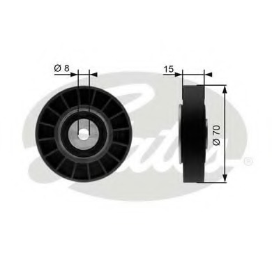 Rola ghidare/conducere, curea transmisie T36214 GATES - Transmisie - kit accesorii Rola ghidare/conducere, curea transmisie T36214 GATES - Transmisie - kit accesorii