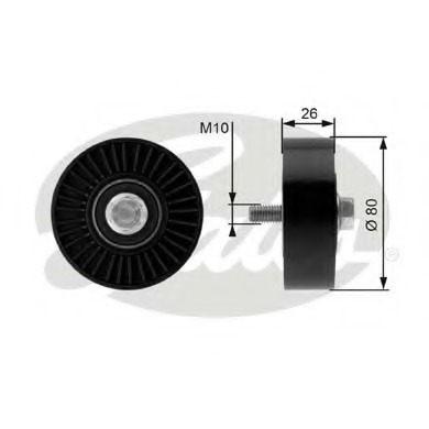 Rola ghidare/conducere, curea transmisie T36369 GATES - Transmisie - kit accesorii Rola ghidare/conducere, curea transmisie T36369 GATES - Transmisie - kit accesorii