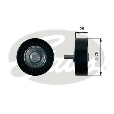 Rola ghidare/conducere, curea transmisie T36412 GATES - Transmisie - kit accesorii Rola ghidare/conducere, curea transmisie T36412 GATES - Transmisie - kit accesorii