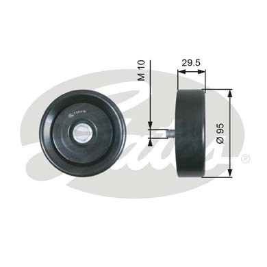 Rola ghidare/conducere, curea transmisie T36419 GATES - Transmisie - kit accesorii Rola ghidare/conducere, curea transmisie T36419 GATES - Transmisie - kit accesorii