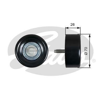 Rola ghidare/conducere, curea transmisie T36603 GATES - Transmisie - kit accesorii Rola ghidare/conducere, curea transmisie T36603 GATES - Transmisie - kit accesorii