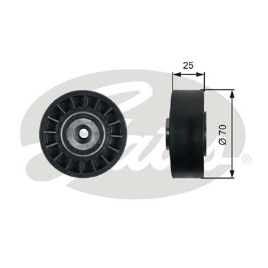 Rola ghidare/conducere, curea transmisie T38095 GATES - Transmisie - kit accesorii Rola ghidare/conducere, curea transmisie T38095 GATES - Transmisie - kit accesorii