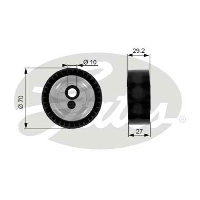 rola intinzator,curea transmisie T38231 GATES - Transmisie - kit accesorii rola intinzator,curea transmisie T38231 GATES - Transmisie - kit accesorii