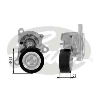 rola intinzator,curea transmisie T38320 GATES - Transmisie - kit accesorii rola intinzator,curea transmisie T38320 GATES - Transmisie - kit accesorii
