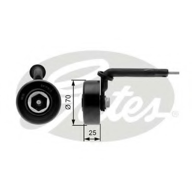 rola intinzator,curea transmisie T39015 GATES - Transmisie - kit accesorii rola intinzator,curea transmisie T39015 GATES - Transmisie - kit accesorii