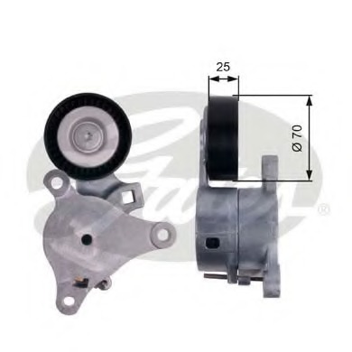 rola intinzator,curea transmisie T39041 GATES - Rola intinzatoare rola intinzator,curea transmisie T39041 GATES - Rola intinzatoare