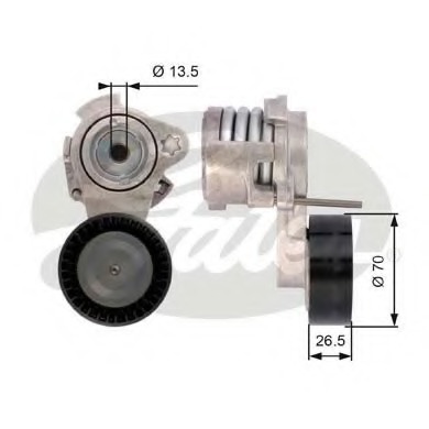 rola intinzator,curea transmisie T39112 GATES - Transmisie - kit accesorii rola intinzator,curea transmisie T39112 GATES - Transmisie - kit accesorii