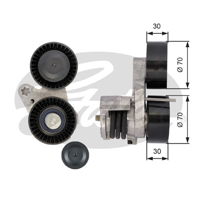 rola intinzator,curea transmisie T39114 GATES - Transmisie - kit accesorii rola intinzator,curea transmisie T39114 GATES - Transmisie - kit accesorii