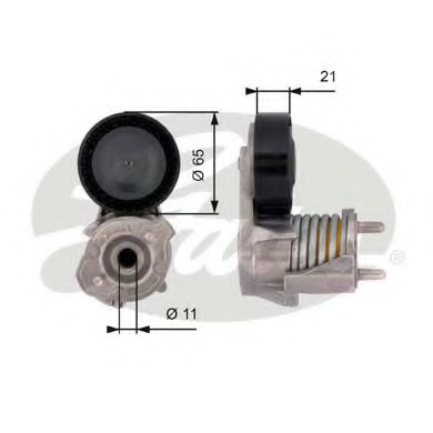 rola intinzator,curea transmisie T39118 GATES - Transmisie - kit accesorii rola intinzator,curea transmisie T39118 GATES - Transmisie - kit accesorii