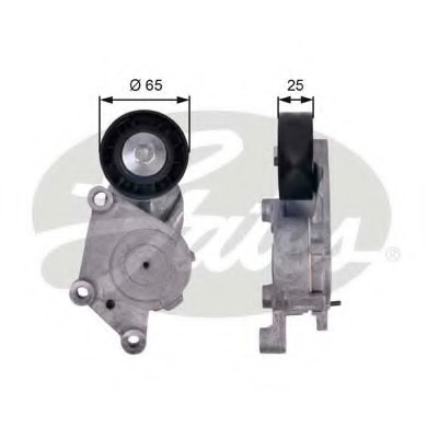 rola intinzator,curea transmisie T39125 GATES - Transmisie - kit accesorii rola intinzator,curea transmisie T39125 GATES - Transmisie - kit accesorii