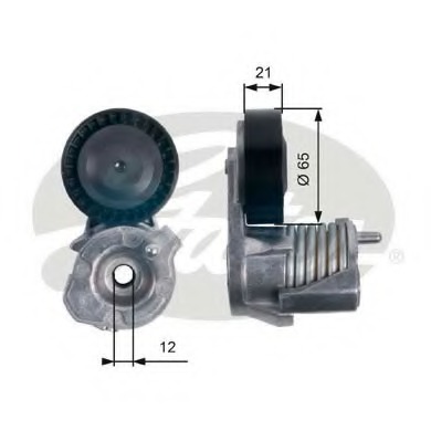 rola intinzator,curea transmisie T39145 GATES - Transmisie - kit accesorii rola intinzator,curea transmisie T39145 GATES - Transmisie - kit accesorii